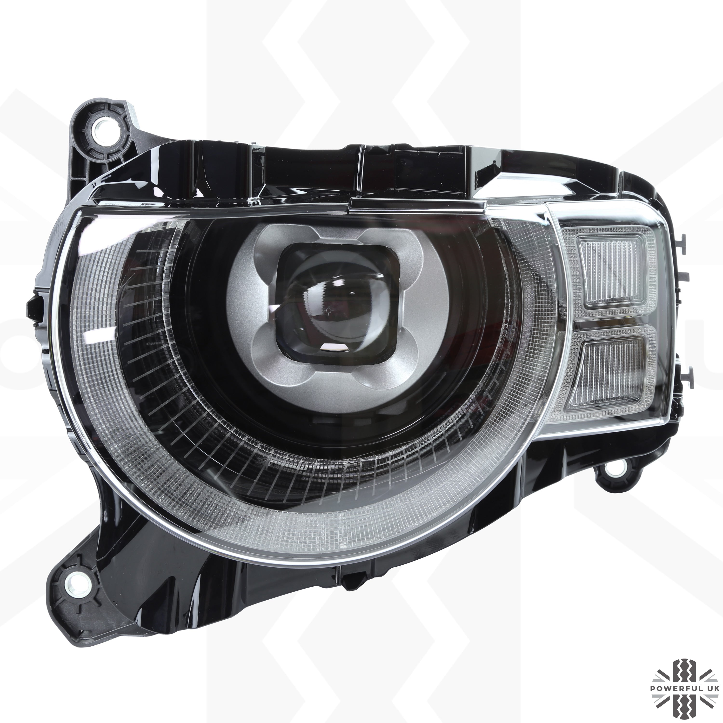 Left Hand Headlight Assembly - LED Matrix - RHD for Land Rover