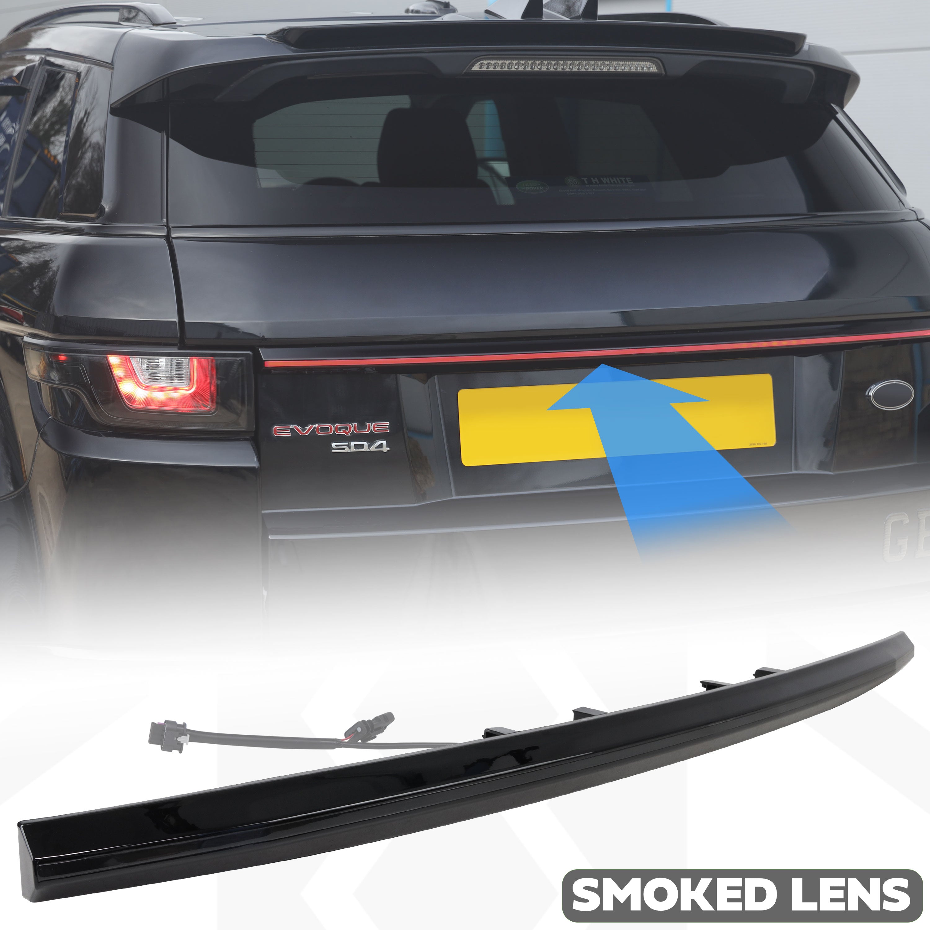 Rear Tailgate LED Lightbar for Range Rover Sport L494 WITH reverse cam –  Powerful UK