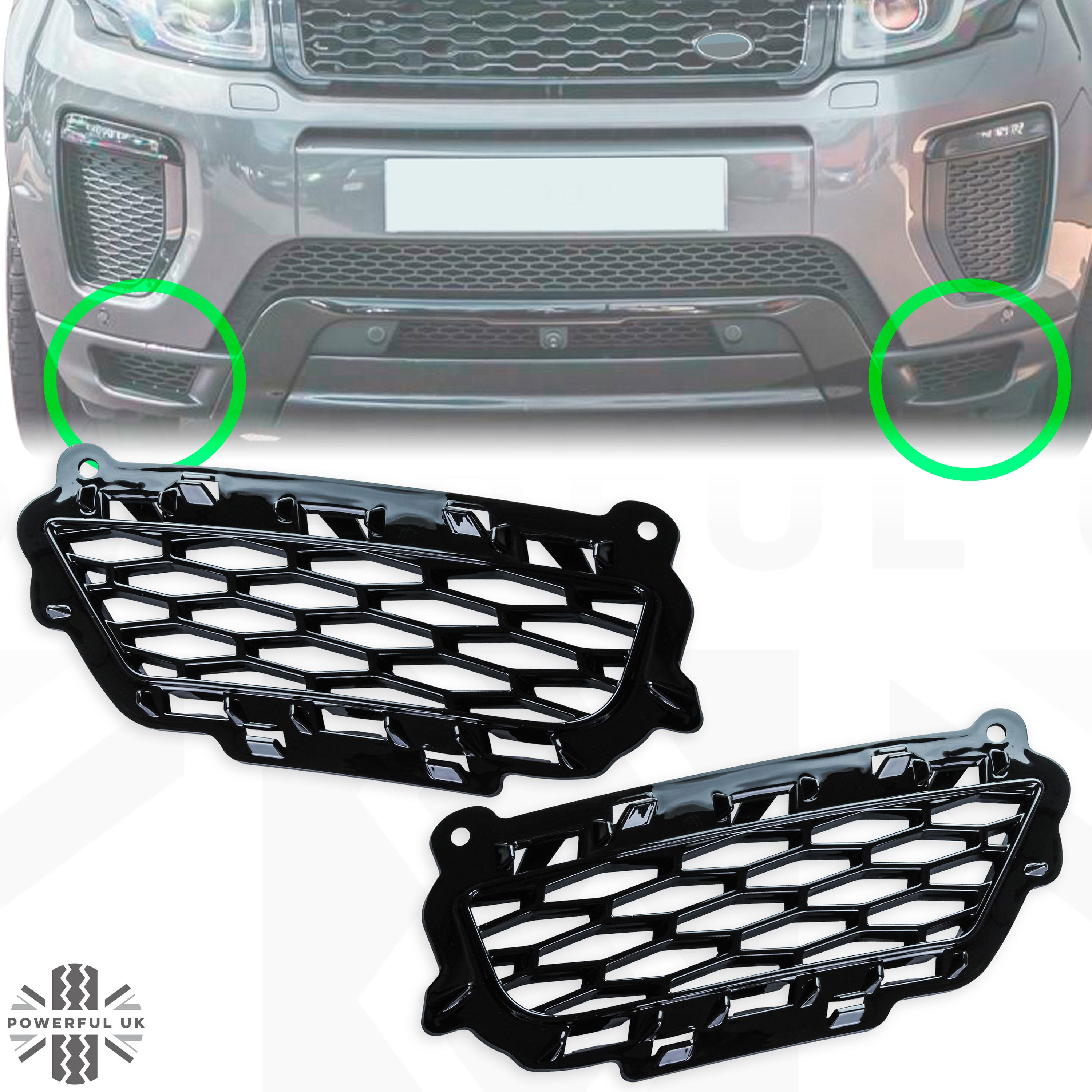 Range rover evoque on sale front grill