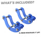 2" Rear Shackle Lift Kit fo Toyota Hilux Mk6/7 2005-15