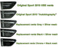 Side Vents - Black/Chrome/Black for Range Rover Sport 2010