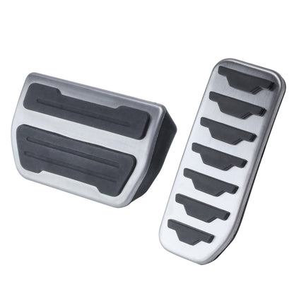 '2021 Look' Foot Pedal Covers (2pc Automatic) for Range Rover Evoque 2011-20