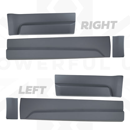 HST/Dynamic Lower Door Moulding 6pc Kit in Primer for Land Rover Freeelander 2