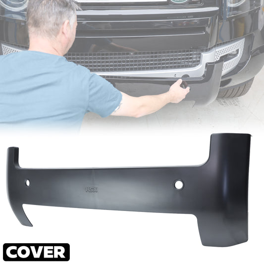 Front Bumper H-Panel Easy-Fit Cover for Land Rover Defender L663 - Unpainted ABS