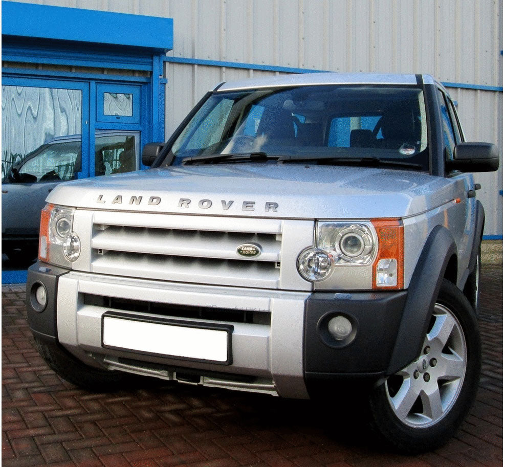 Front Grille for Land Rover Discovery 3 - Disco 4 look - Black / Chrome