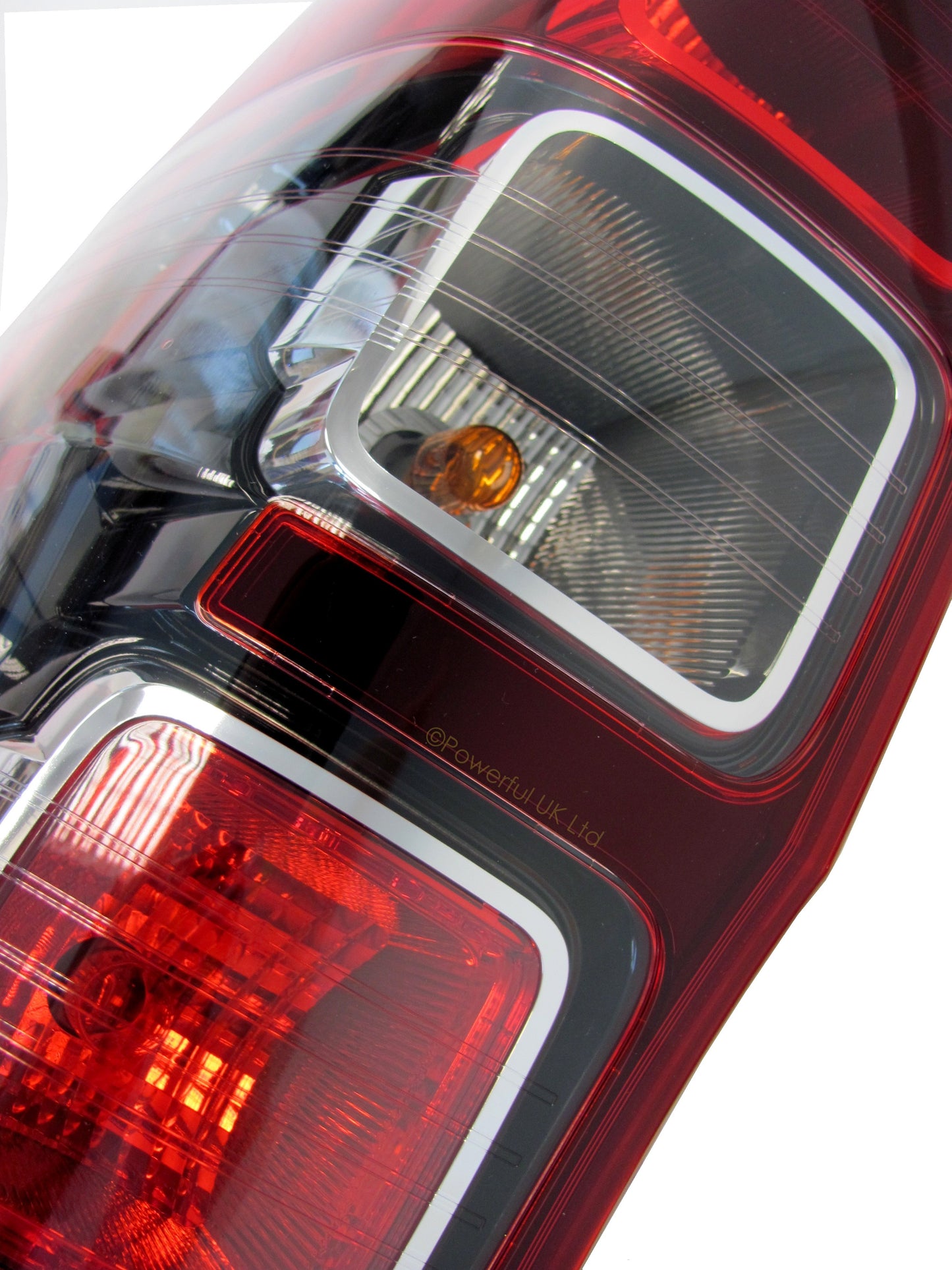 Rear Light 2012 on Red/Black (aftermarket) - LHD Spec - LH - for Ford Ranger