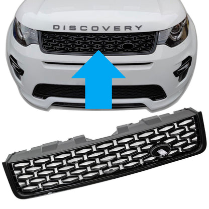 Black Dynamic Front Grille for Land Rover Discovery Sport (2014-19) - Aftermarket