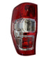 Rear Light 2012 on Red/Chrome - LHD Spec - LH with FOG (EU Spec) for Ford Ranger