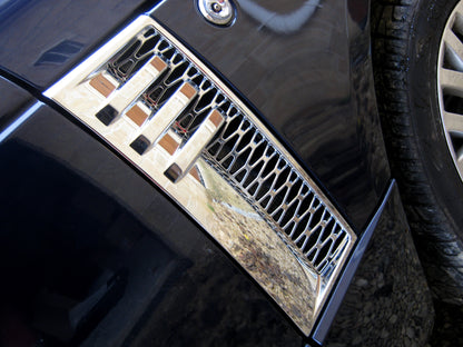 Side Vents - Chome / Chrome Mesh for Range Rover L322