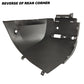 Rear Bumper Corner for Land Rover Defender L663 in Gloss Black - RIGHT