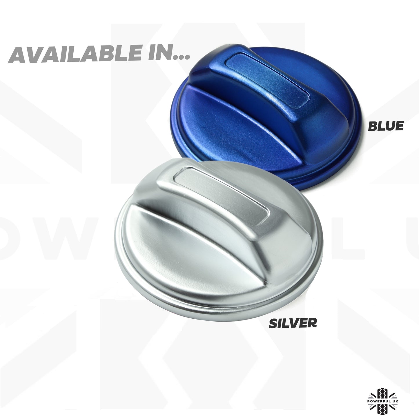 Fuel Filler Cap Cover - Petrol (Vented) - Blue - for Jaguar XE