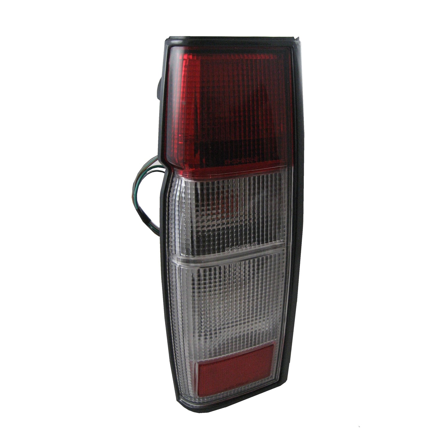 Rear Light - RED/CLEAR/CLEAR (36cm Tall) - LH - for Nissan Navara D21