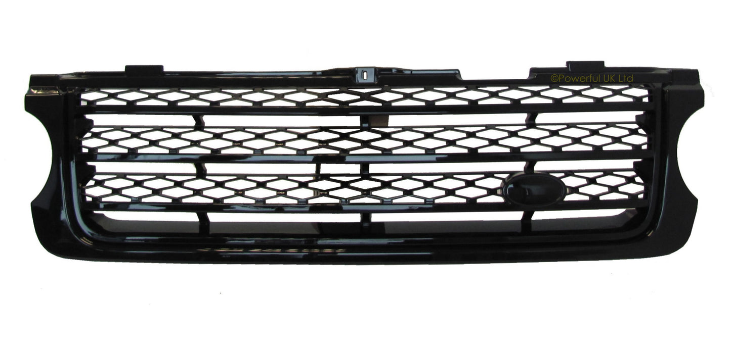 Black Front Grille for Range Rover L322 2010 on