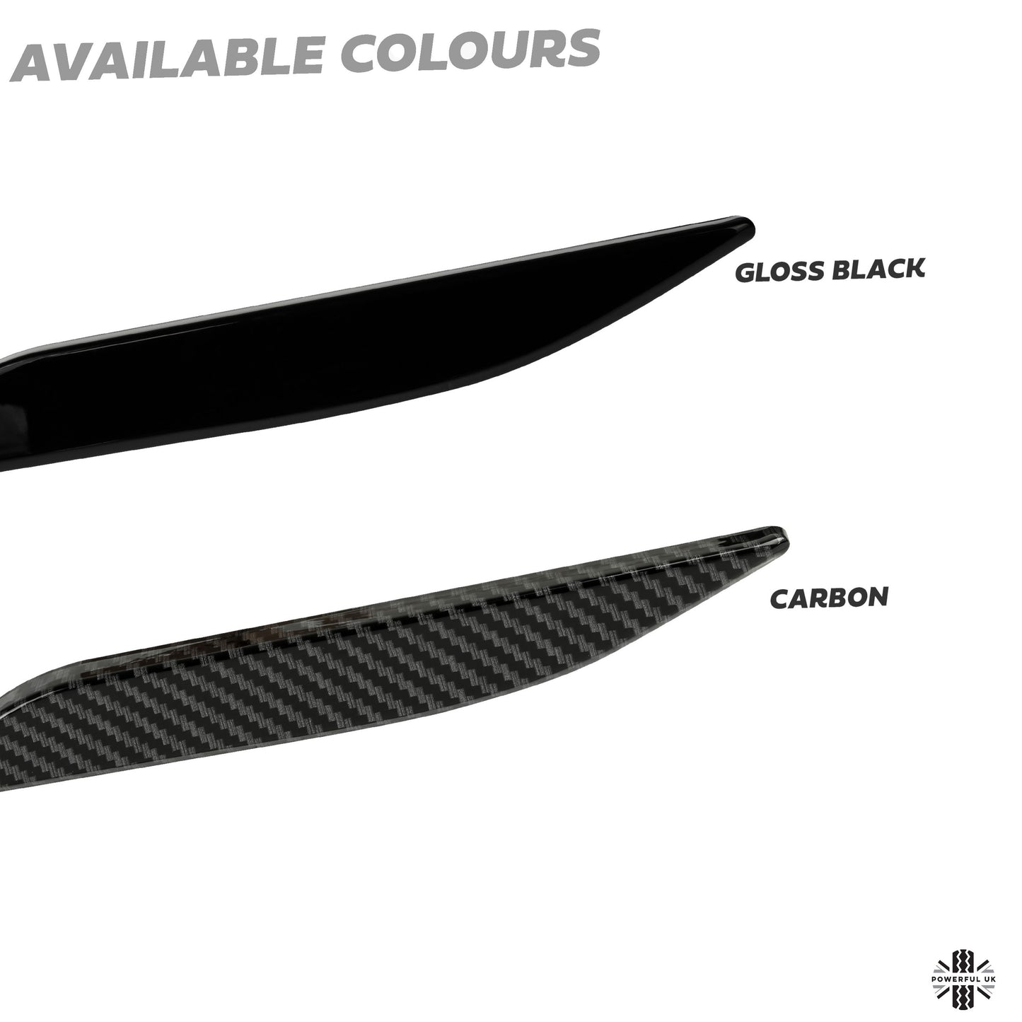 Side Vent Inserts - Carbon Fibre for Range Rover Evoque