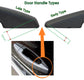 Door Handle Covers for Range Rover Sport L320 fitted with 2 pc Handles  - Java Black