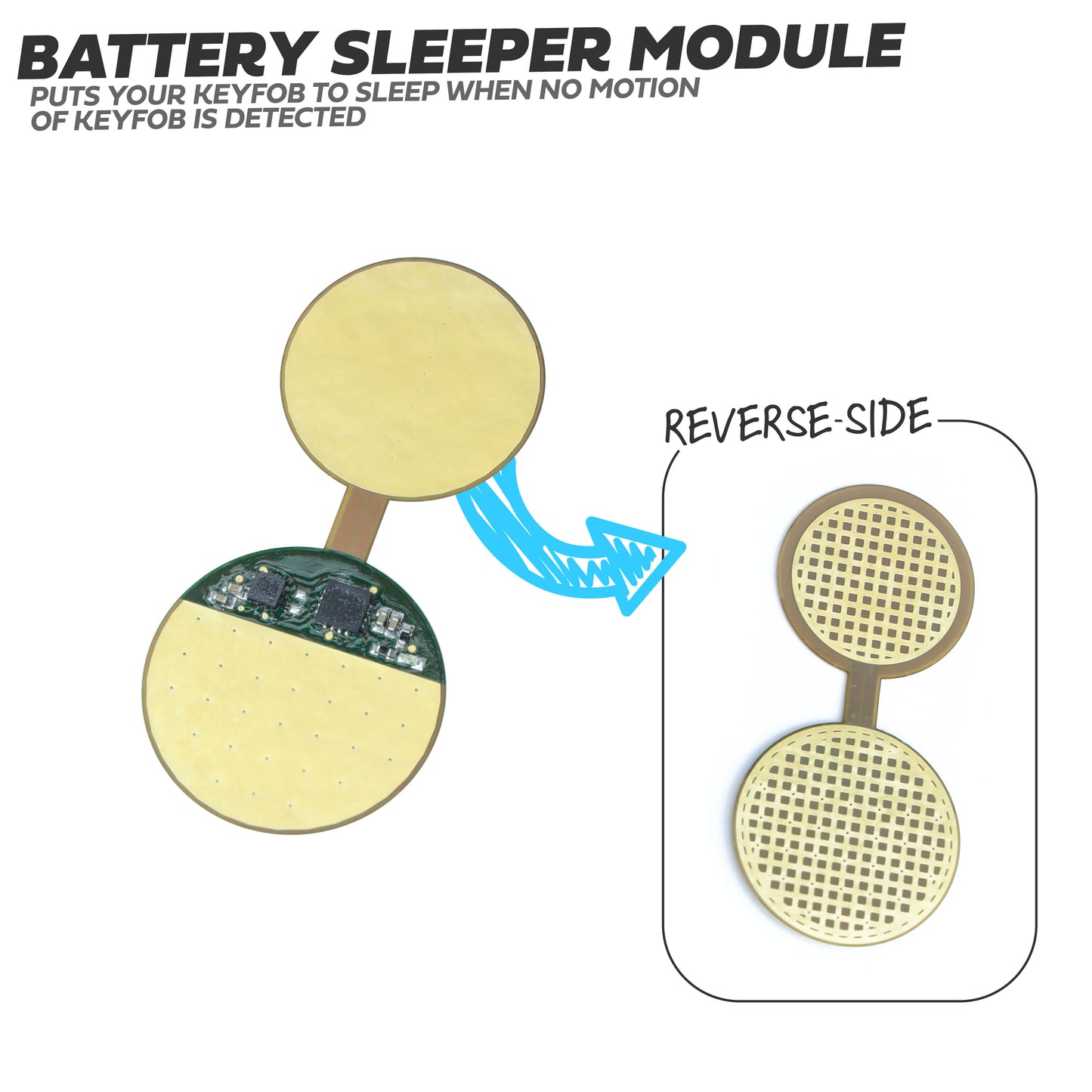 Keyfob Battery Sleeper Kit (Anti Relay Theft) for Land Rover Remotes