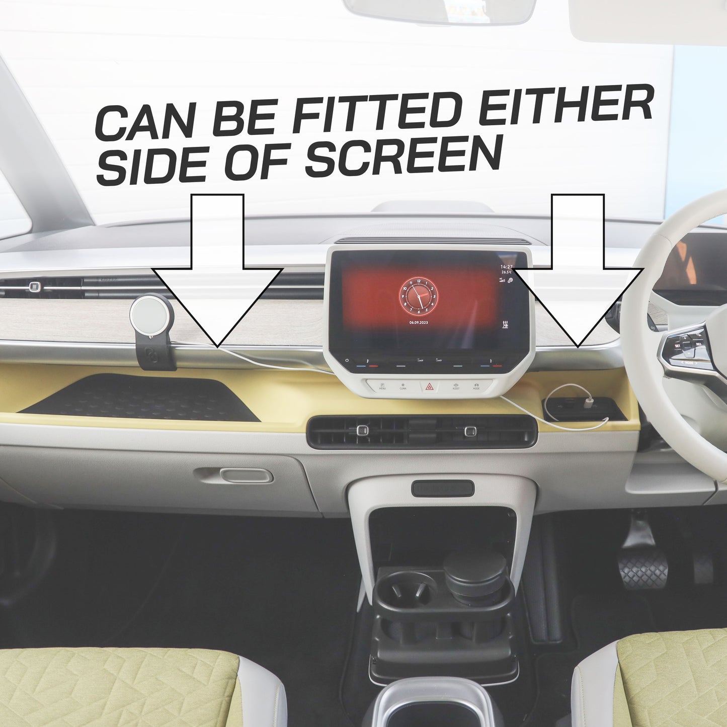 Dashboard Phone Mount for VW ID. Buzz - Magsafe Version