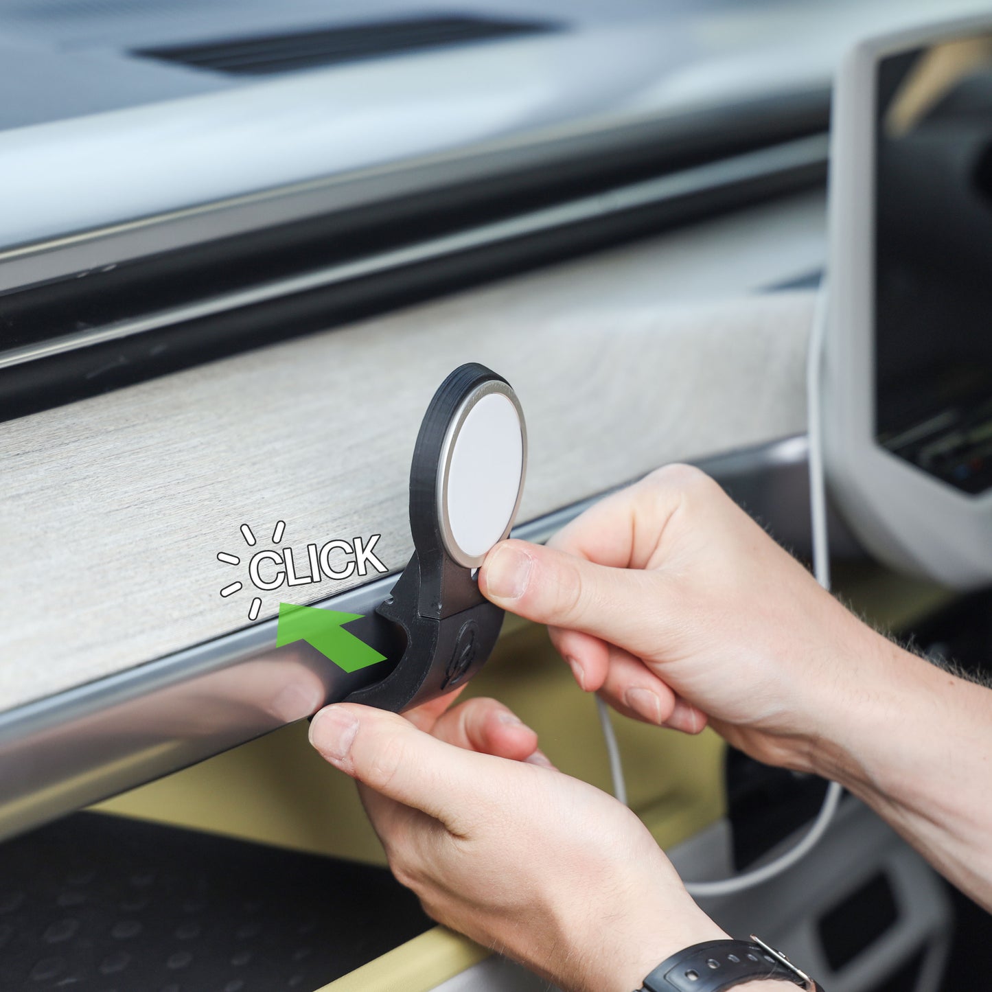 Dashboard Phone Mount for VW ID. Buzz - Magsafe Version