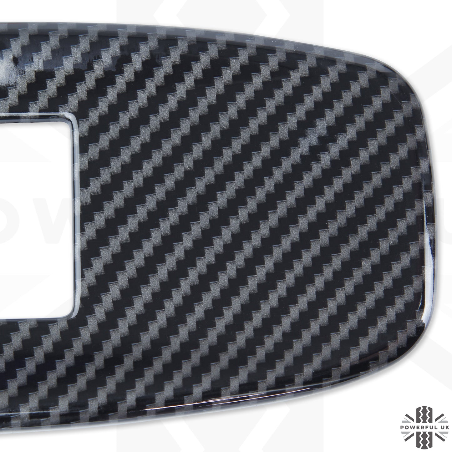 USB Panel Trims x2 - Carbon Fibre - for Land Rover Defender L663