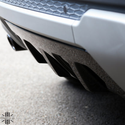 Rear Diffuser Panel for Range Rover Evoque Pure/Prestige/SE/SE Tech (2011-18) - Gloss Black