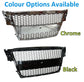 RS Style Front Grille - Black - for Audi A4 B8 (2009-12)