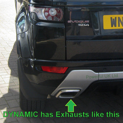 Front & Rear Mudflap Kit for Range Rover Evoque L538 Dynamic