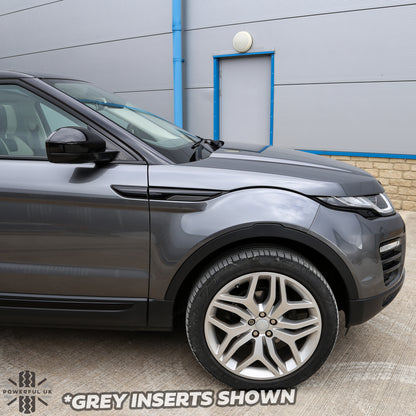 Side Vent Inserts - Gloss Black for Range Rover Evoque