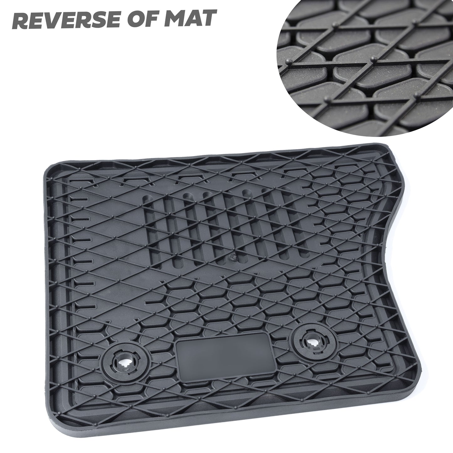 Rubber Floor Mats 4pc - RHD - for Range Rover Sport L494 (2014-17)