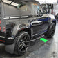 Fixed Side Steps (Aftermarket) for Land Rover Defender L663 (90 Model) - Black