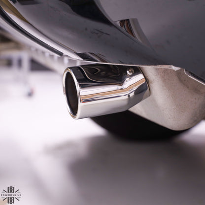 Exhaust Tips for Land Rover Defender L663 (for 65mm exhaust) - Stainless