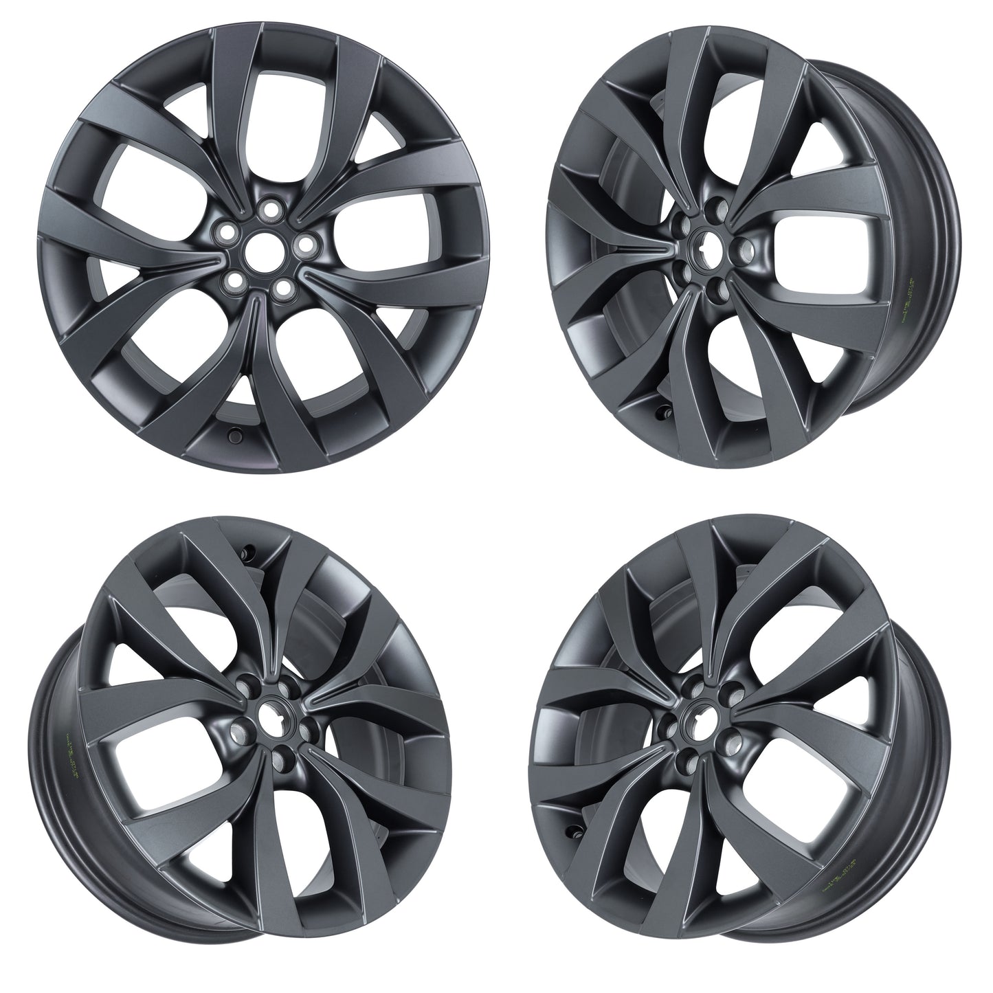 20" Alloy Wheels - Satin Dark Grey - Set of 4 for Land Rover Discovery Sport Genuine