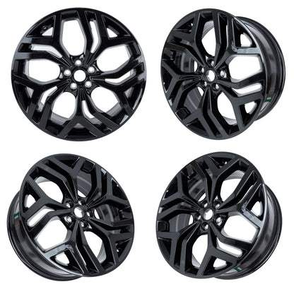 20" Alloy Wheels - Gloss Black - Set of 4 for Land Rover Freelander 2 Genuine