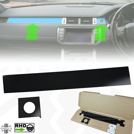 Dash Insert Kit - Range Rover Evoque(2011-18) - RHD - Satin Black