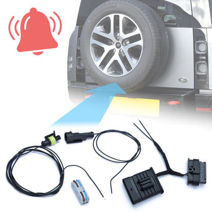 Spare Wheel Alarm Wiring Kit for Land Rover Defender L663