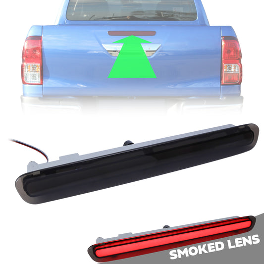 Toyota Hilux Revo LED Tailgate 3rd Brake Light -  Smoked