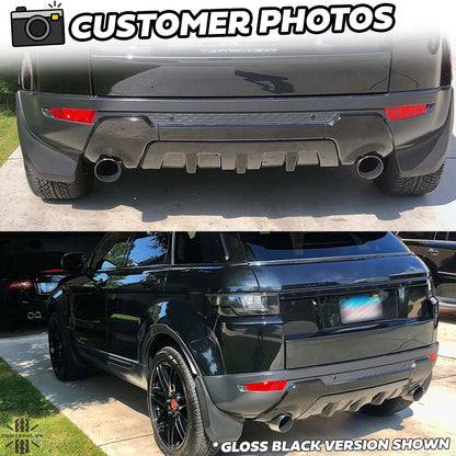 Rear Diffuser Panel for Range Rover Evoque Pure/Prestige/SE/SE Tech (2011-18) - Satin Black