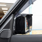 Mirror Trims with Eyebrow in Gloss Black for Land Rover Defender L663