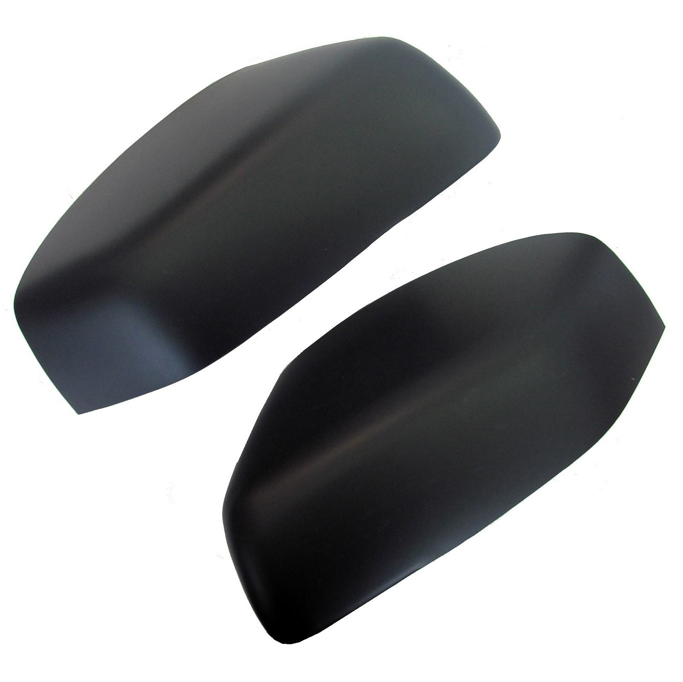 Top Half Mirror Covers for Land Rover Discovery 3 - Matt Black