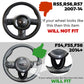 Multi-Function Display Steering Wheel - Carbon Fibre + Sports Grip for BMW Mini F54,F55,F56