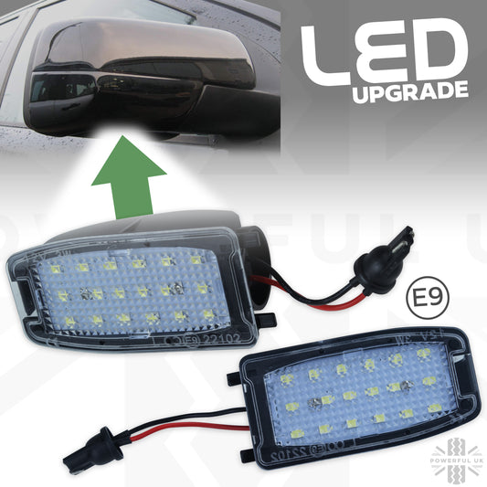 LED mirror lights for Range Rover L322 2005-12