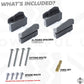 Roof Box Spacer/Fitting Kit for Land Rover Defender L663 Expedition Roof Rack