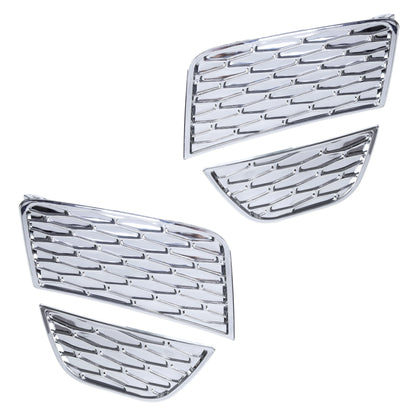 Fog Surround Vent Set in Chrome for Range Rover Evoque 2011-15 (Dynamic)