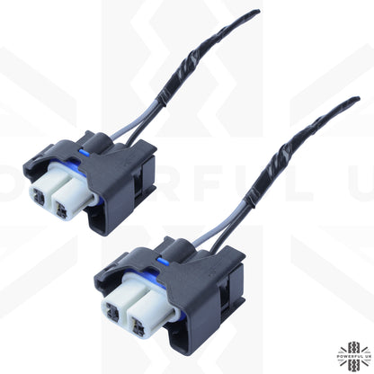 H11 Fog Light Connectors (Pair) for Range Rover Sport 2010