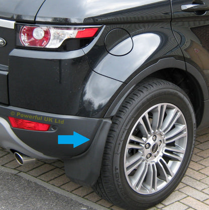 Front & Rear Mudflap Kit for Range Rover Evoque L538 Pure/Prestige