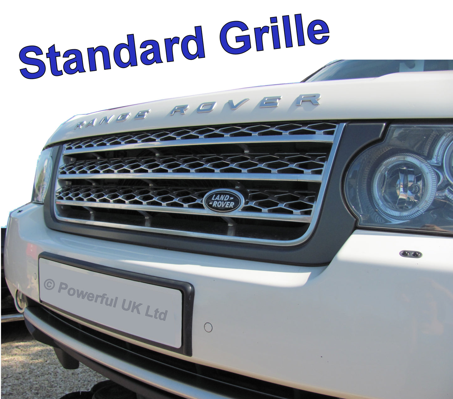 Black Front Grille for Range Rover L322 2010 on