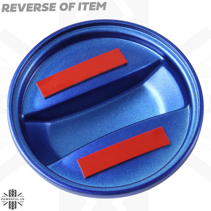 Fuel Filler Cap Cover for Range Rover Evoque - Petrol (NON-Vented) - Blue