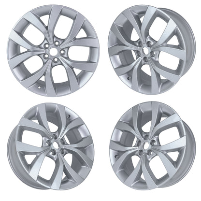 20" Alloy Wheels - Sparkle Silver - Set of 4 for Range Rover Evoque Genuine