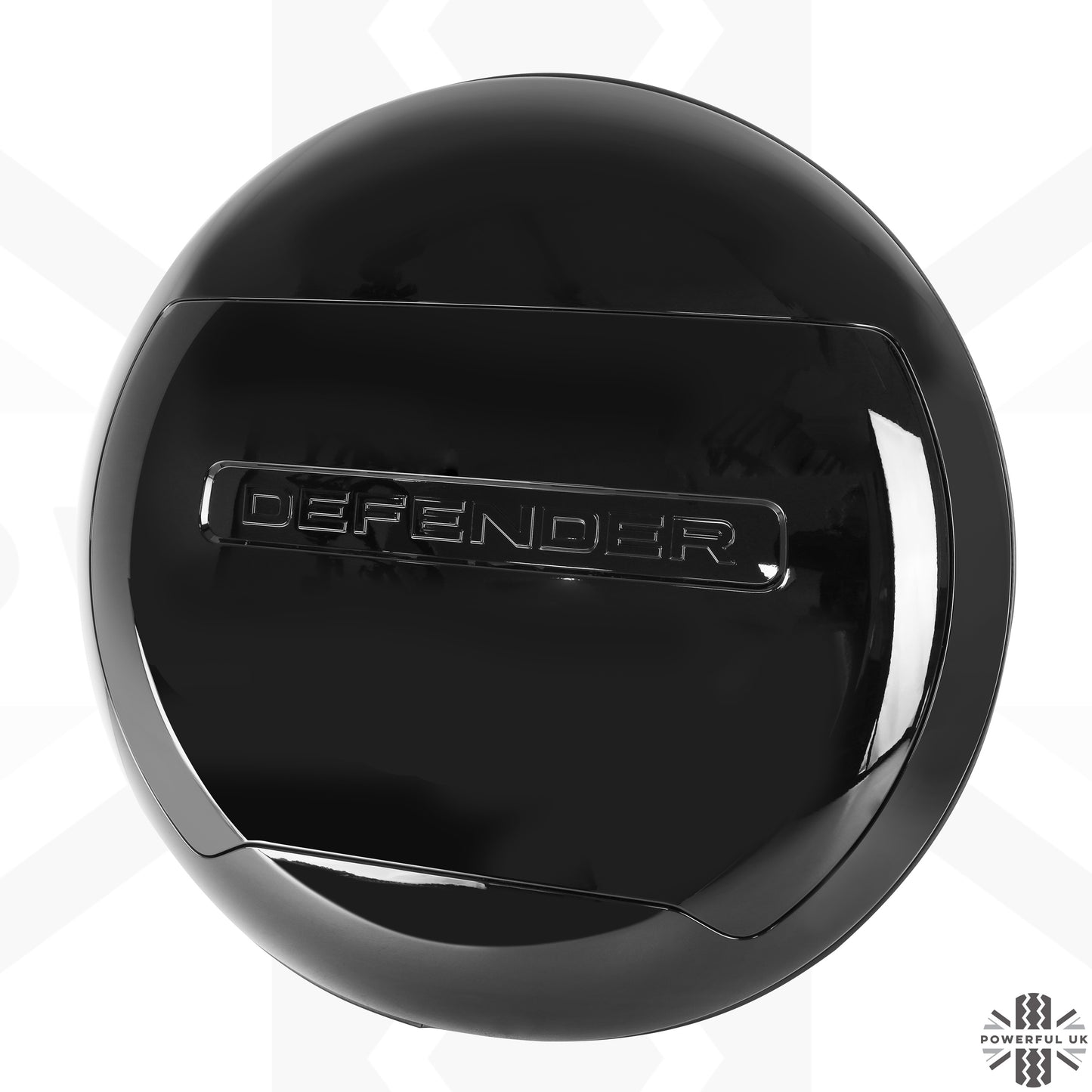 Spare Wheel Cover - Genuine for Land Rover Defender L663 - Gloss Black