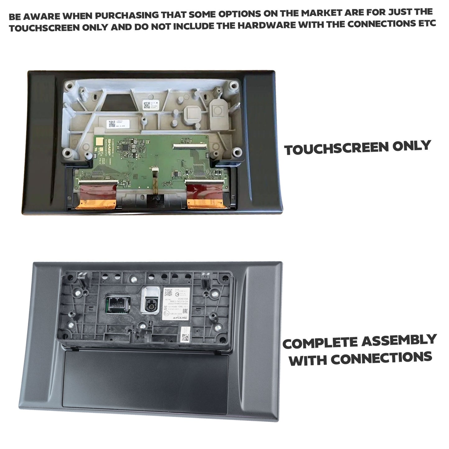 13.1" Infotainment Screen for Land Rover Defender L663