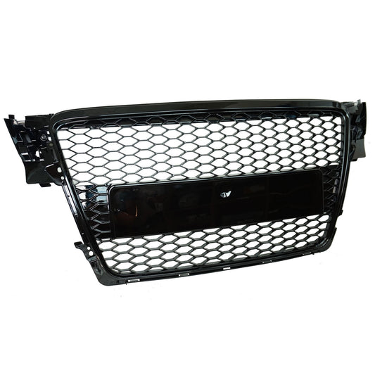 RS Style Front Grille - Black - for Audi A4 B8 (2009-12)